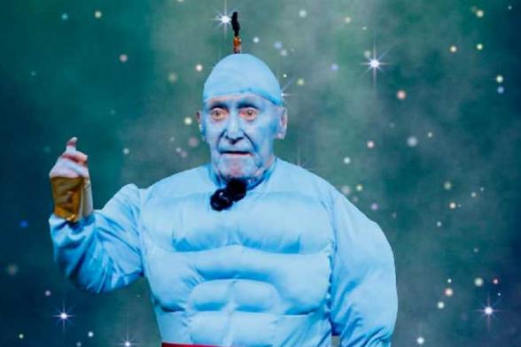 Charlie plays panto part once more