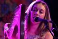 Girl with harp to take stage with Ireland's great          