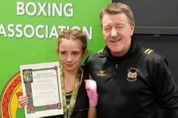 Gold for St Monica's Kayla