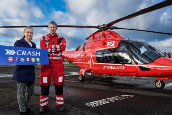 CRASH Services, JMK Solicitors and Granite Exchange announce Air Ambulance NI as 2026 Charity Partner