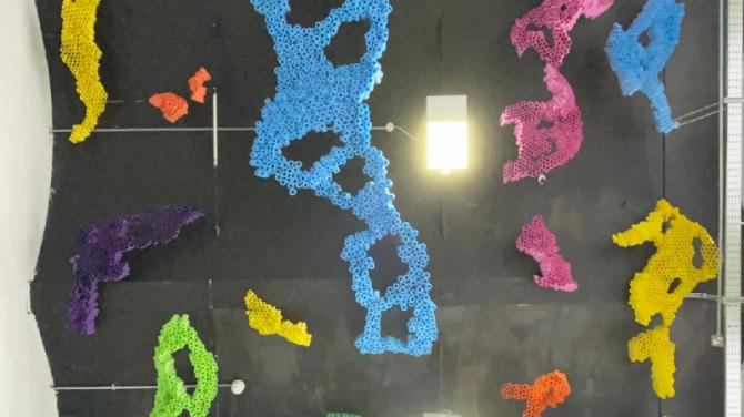 Jamison brings the magic of colour to Newry children centre