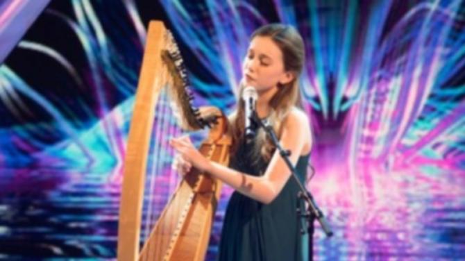 Niamh plucks her way to semi- finals of Junior Eurovision song contest heats