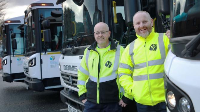 First Refuse Collection Vehicles Hit the Streets as Part of &pound;7.4 Million Council Fleet Investment