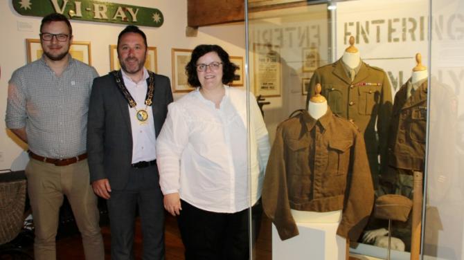 Museum unveils conserved WW2 uniforms to mark D-Day landings anniversary