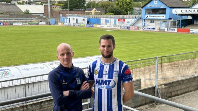 Newry City's new signing Gavin Smith targets return to Premiership