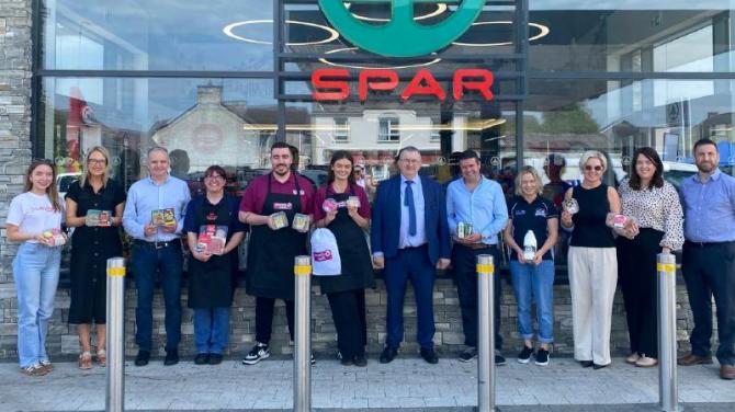 Castlederg retailers showcase benefits of locally sourced fresh food to schools and shoppers