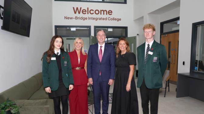 Education Minister impressed with New-Bridge Integrated College progress