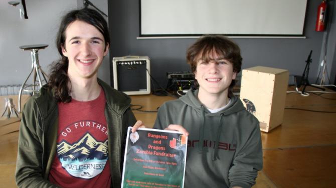 Dungeon masters score critical hit in raising funds for Zambia project          