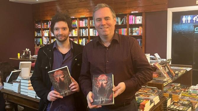 Newry author Matthew O'Hare launches debut novel Roses of the Crimson City