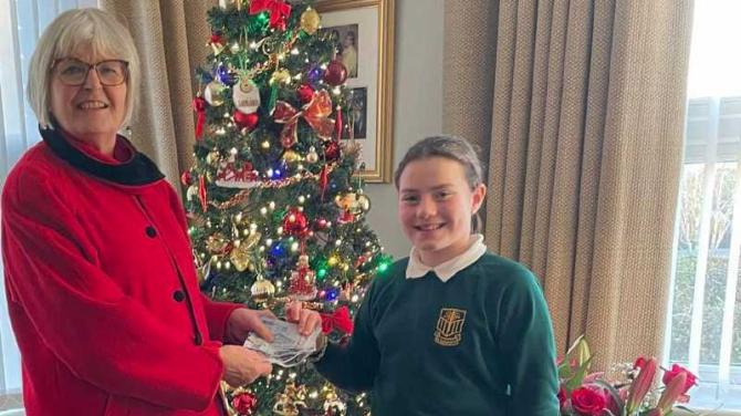 Large donation looming for SVP thanks to Caoimhe